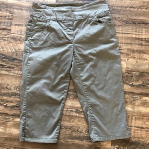 Reitmans Petites taupe capris